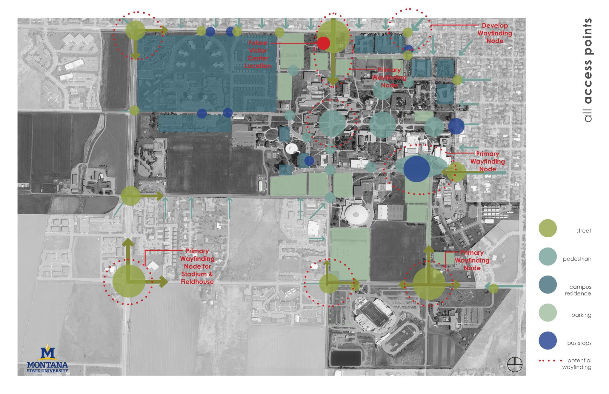 Montana State University Wayfinding StudyBozeman, Montana